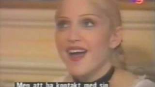 Madonna Interview Swedish TV 7-9