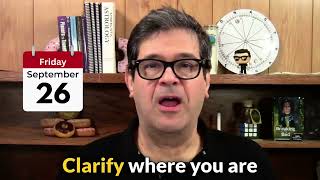 Today s horoscope and Vibrational Astrology Forecast for Friday September 27th 2025
