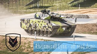 Rheinmetall Lynx - off road demo - Hungary