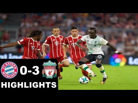  Update New  아우디컵 바이에른뮌헨0-3리버플 하이라이트170802\u0026Bayern Munich vs Liverpool  Highlights 01/08/2017