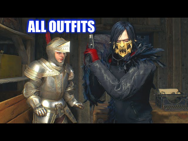 All Resident Evil 4 remake costumes and accessories - Video Games