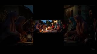 Hari Yang Penuh Berkah Dan Daging    lebaran fyp  ai goat food muslim village