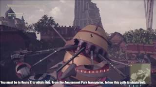 NieR Automata A 150 Volt pod program location guide NieR Automata A 150 Volt pod program location guide