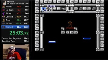 Metroid All Bosses Deathless 25m03s NES 110318 1
