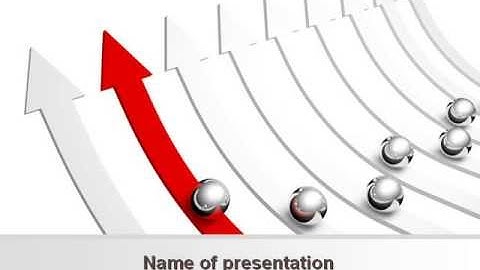 Rising Ratings PowerPoint Template by PoweredTemplate.com