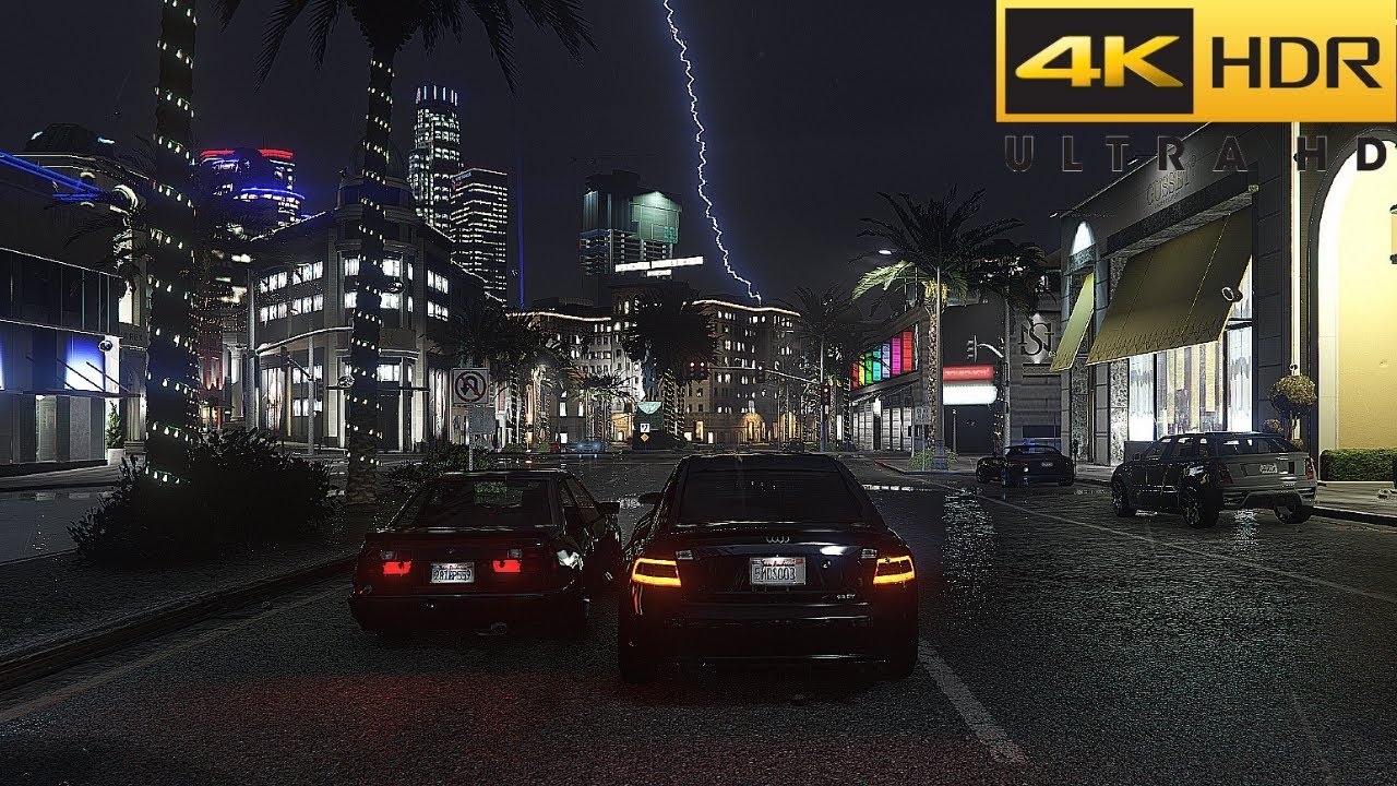 GTA 5 - Insane Realistic Graphics with NaturalVision Evolved and MOD 2022 | PC Gameplay 4K