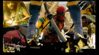 Heart Even It Out Reimagined Deadpool - Wolverine Edit to Show Guitar and Drums Studio Sound Mashup