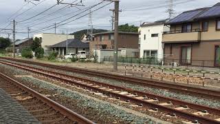 EF66 TX3000甲種輸送　東海道本線二川駅通過