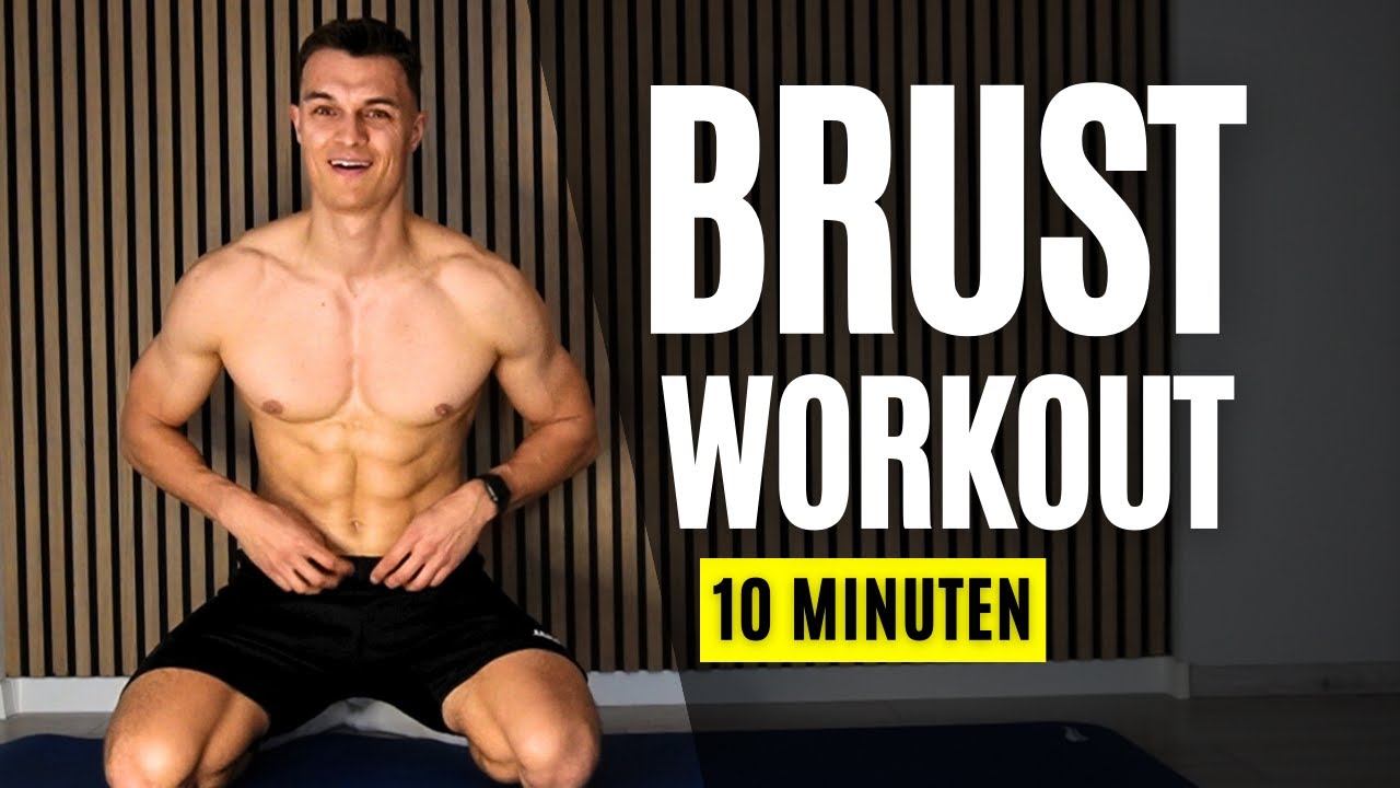 Beste übungen Für Brust Zuhause 10 Minuten Effektives Brust und Schulter Workout für Zuhause | ohne