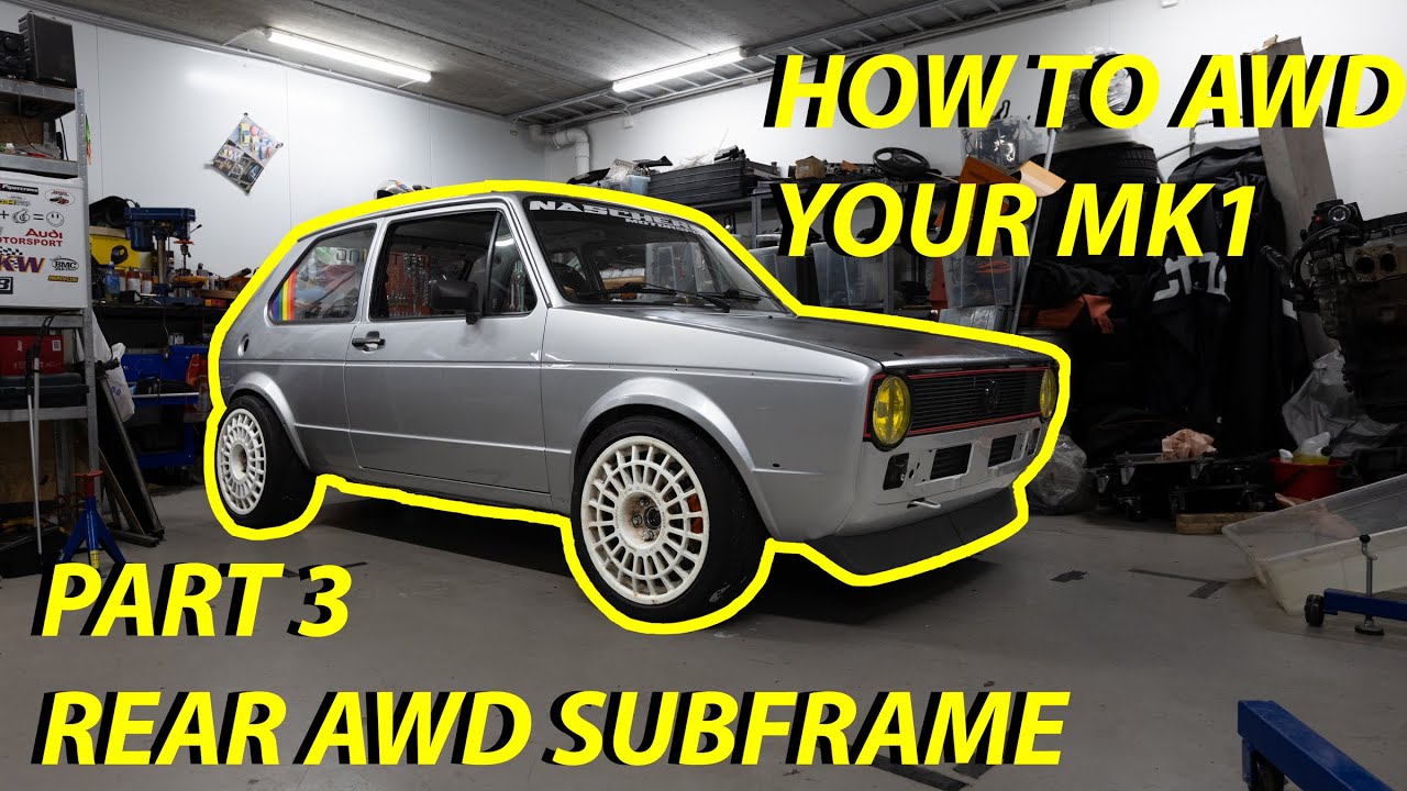 Gateslicks' AWD Golf Mk1 with a 1.8T – Engine Swap Depot