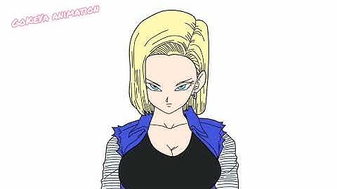 VEGETA vs ANDROID 18 😳