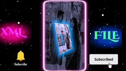 #চাঁদেরও আলো দিয়ে মুখ খানি দেখবো🌈👀XML file Bangla song🔰Bangla song Xml file🔰XML file alight motion🔰