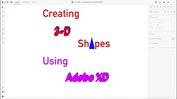 Creating 3-D Shapes Using Adobe XD