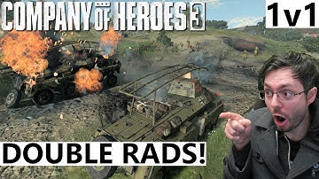 Hans(US) vs Treadz(DAK) 1v1- Company of Heroes 3