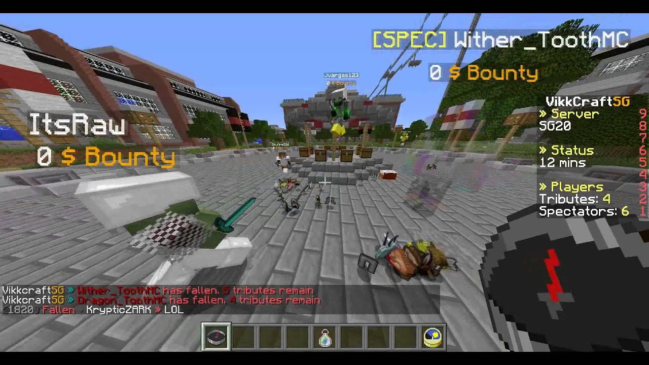 ItsRaw Hacks On Vikkcraft