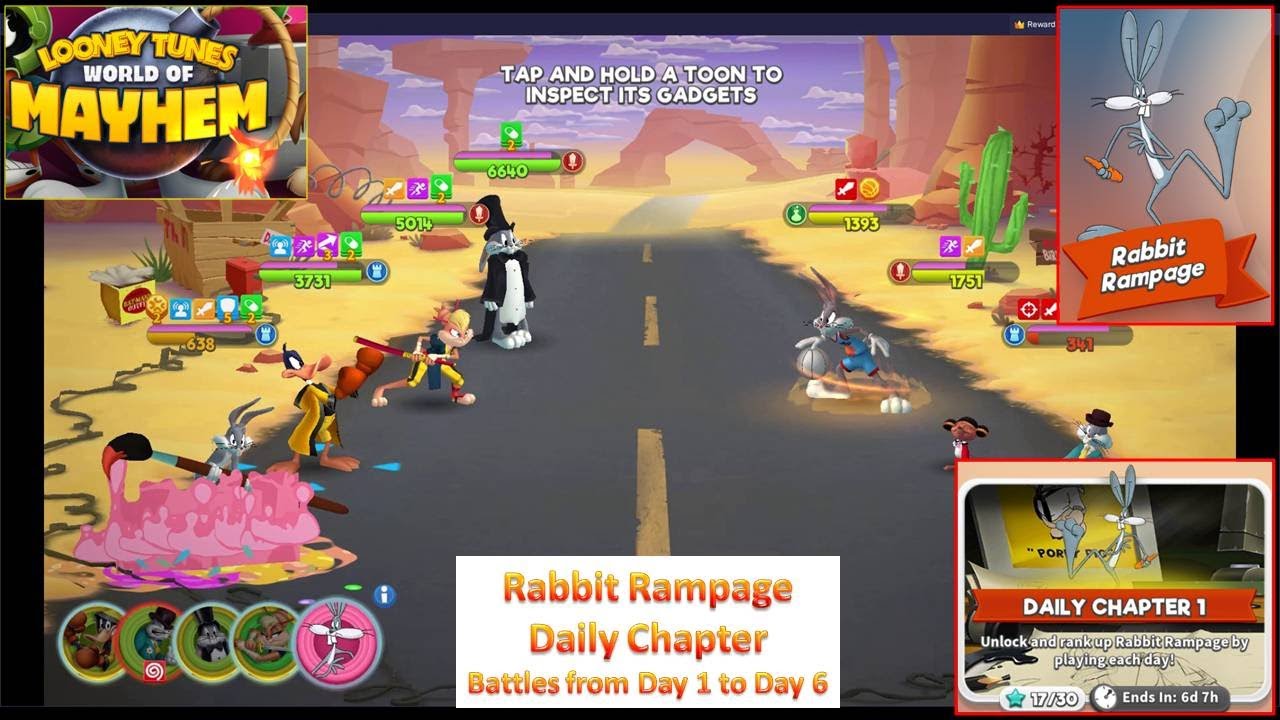 Looney Tunes World of Mayhem - Rabbit Rampage Event - Battles from ...