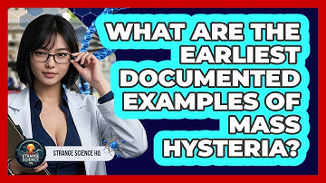 What Are The Earliest Documented Examples Of Mass Hysteria? - Strange Science HQ