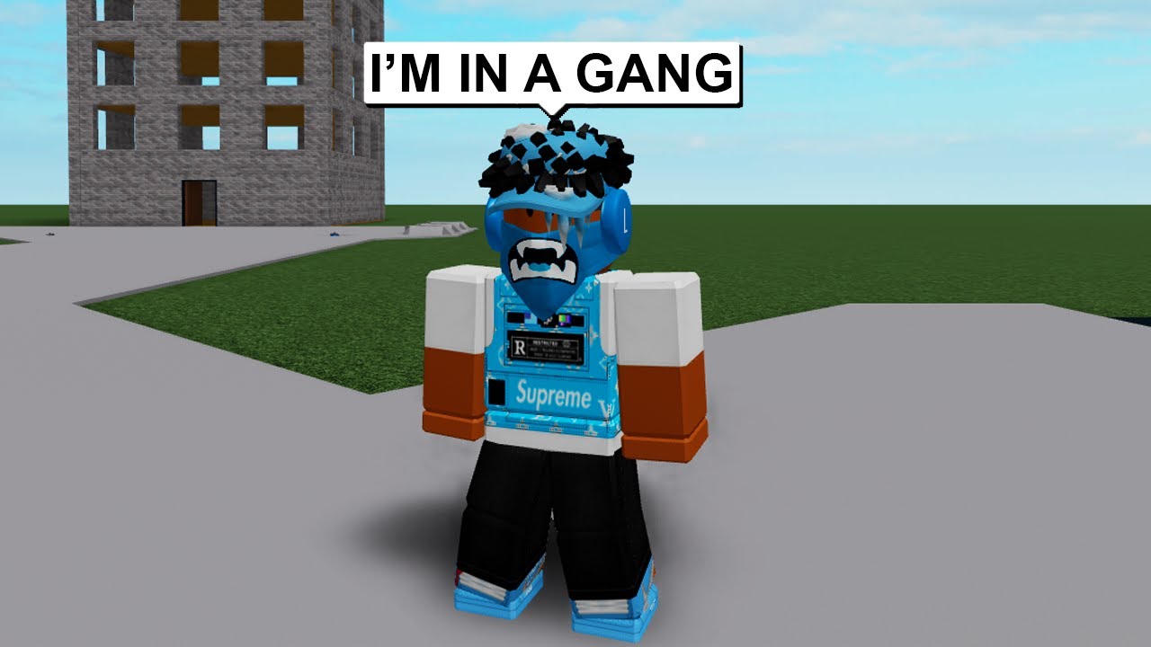 Roblox Oder Thinks He Is A Crip Youtube - blood robanger roblox