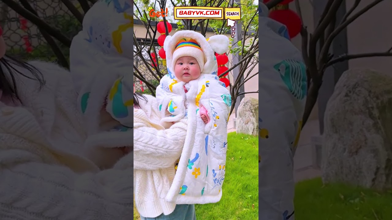 Baby Winter Fleece Hooded Cape: Windproof & Super Warm for Outdoor Trips 