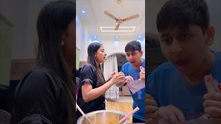 My brother caught me while i was eating his last packet of noodles #minivlog #ytshorts #shorts