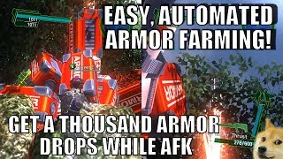 Easy Automated Armor Farming - For Any Class - Earth Defense Force 4.1 The Shadow of New Despair