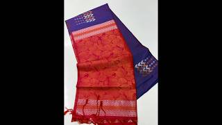 Kanchi SoftSilk ZARI with Full Weaving and Traditional Pallu Collection#shortvideo #kanchi Soft silk