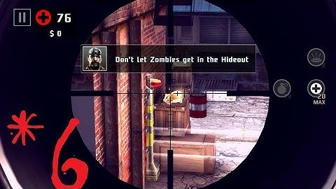 Dead trigger 2-walkthrough:mission#6-our house(90%headshots)