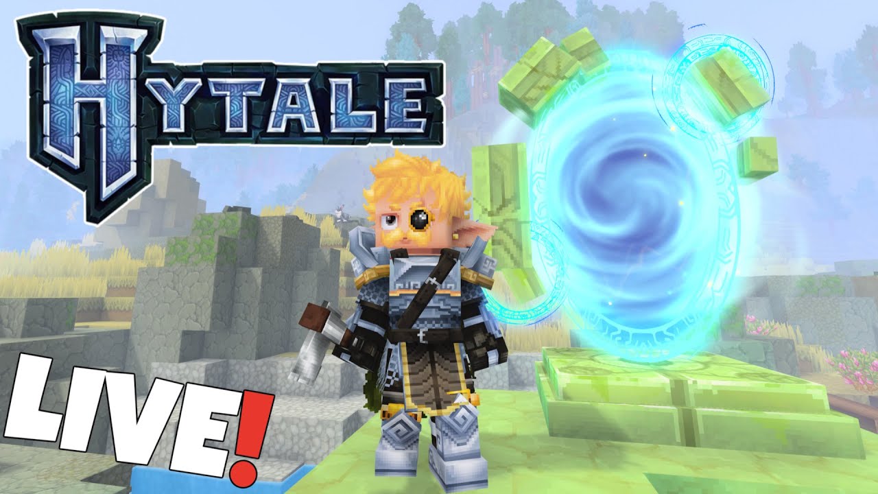 EXPLORING NEW DIMENSIONS! HYTALE! Survival Let's Play! #3 1/17/25