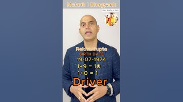 How to calculate Driver number and conductor number in numerology #numerology #shorts #shortvideo