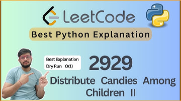 Leetcode 2929. Distribute Candies Among Children II | 2929 Math + Inclusion-Exclusion Explained