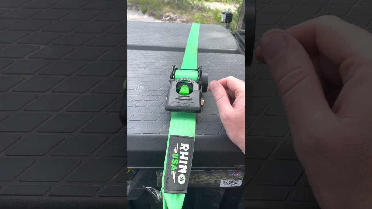 How Easy Are Our Retractable Ratchet Straps 