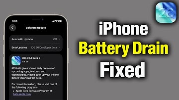 iOS 26 Battery Saving Tips for iPhone - Battery Drain FIXED