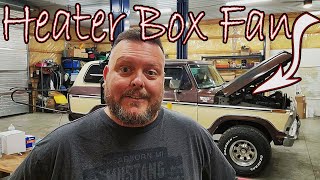 1979 Bronco Heater Blower Motor Replacement