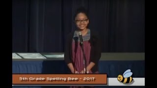 SMAC All-School 5th Grade Spelling Bee - 2017