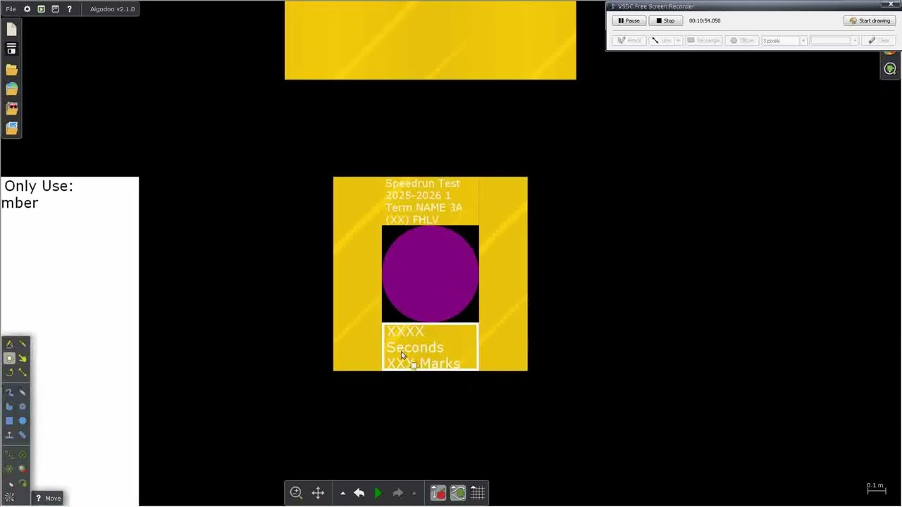 Algodoo Marble Race Marble Speedrun Test Part 4 Number 33-43