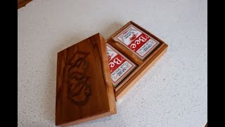 Making a Wooden Playing Card box for my Mum