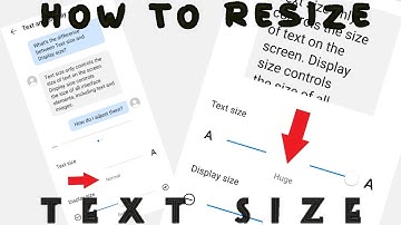 How To Increase Text Display Size in your Huawei | Tech Lute Tutorials
