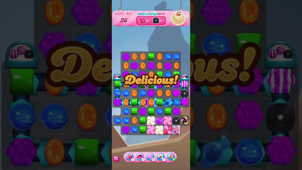 Candy Crush Saga level 6096 – 6110 | Speed Game Play