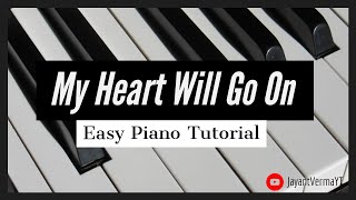 Titanic- My Heart Will Go On Easy Piano Tutorial For Beginners