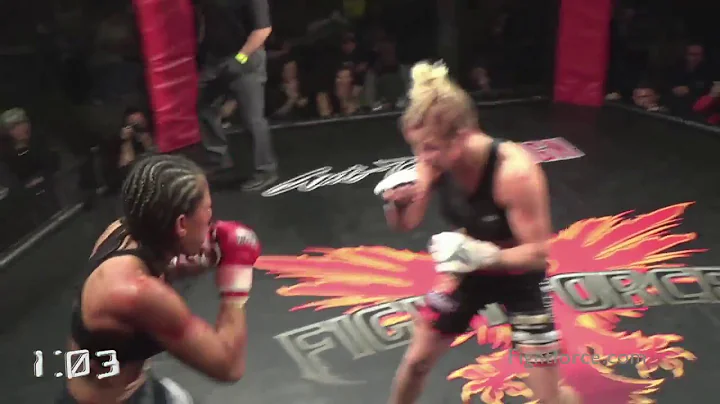 Ariel Beck vs  Angela Hayes Montana Mixed Martial ...