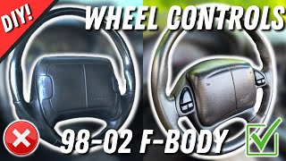 How To Install Steering Wheel Controls (98-02 F-Body)