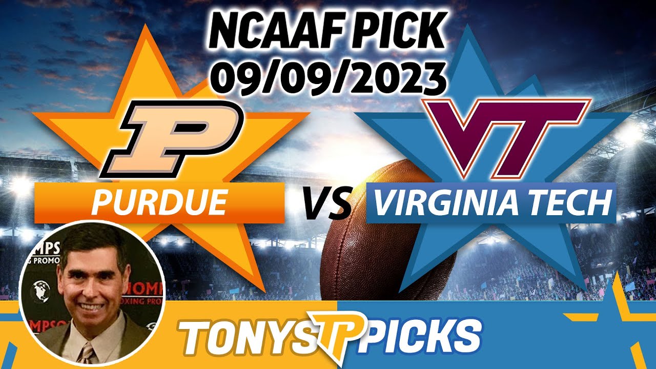 Purdue vs Virginia Tech 9/9/2023 Week 2 FREE College Football Picks and