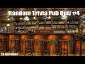 Random Trivia Pub Quiz #4 - 20 Questions on General Knowledge (Episode 94)