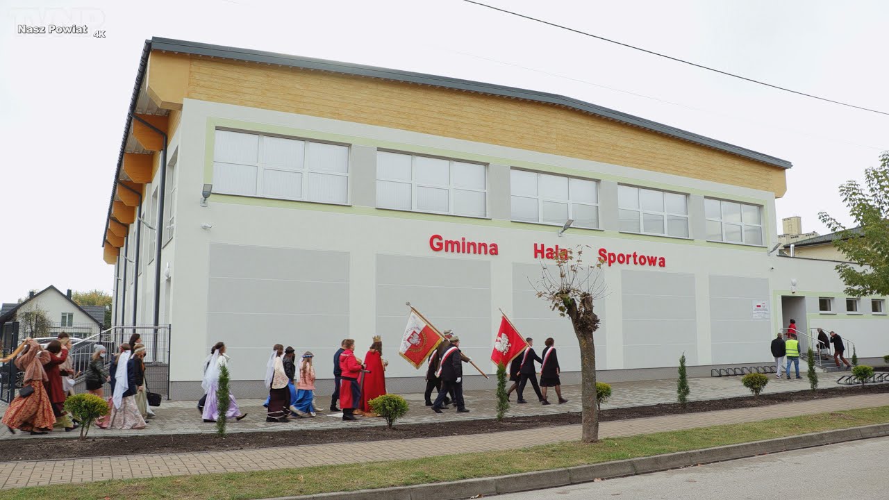 Gminna Hala Sportowa w Garbatce-Letnisku (TVNP 2021.10.15)