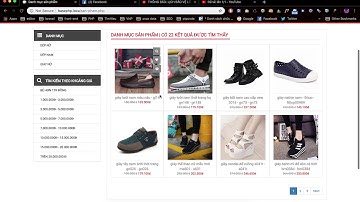 [Đồ án tốt nghiệp - Website bán hàng ] - Danh sách sản phẩm - và tất cả sản phẩm