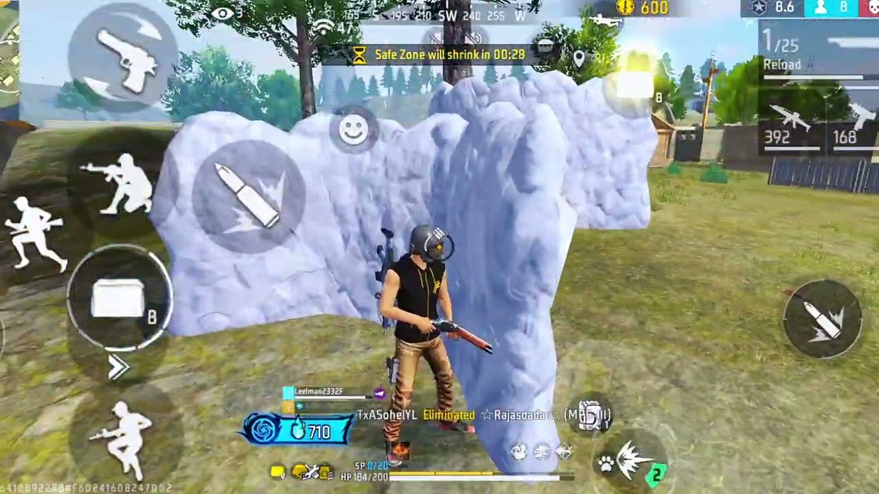 SG Flag HANDCAM Sumsung s24fe Game play freefire Most popular 