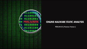Online Portable Executable Analysis [ PESCAN.IO Premium ]