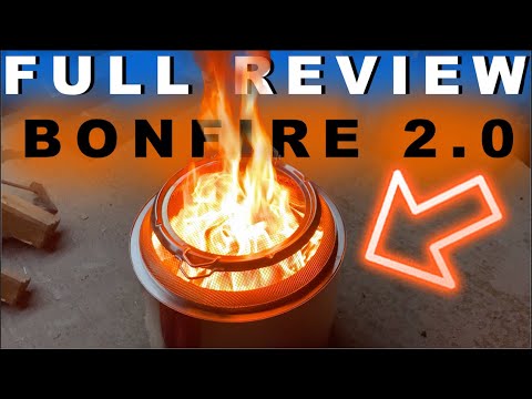 LET'S SEE WHAT ALL THE HYPE IS ABOUT?...The Solo Stove Bonfire 2.0 UNBOXING & First Burn