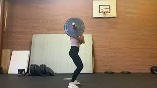 Arena Throwdown Qualifier 2 - WOD 1 - Nikki van Leeuwen