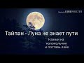 Тайпан- Луна не знает пути текст